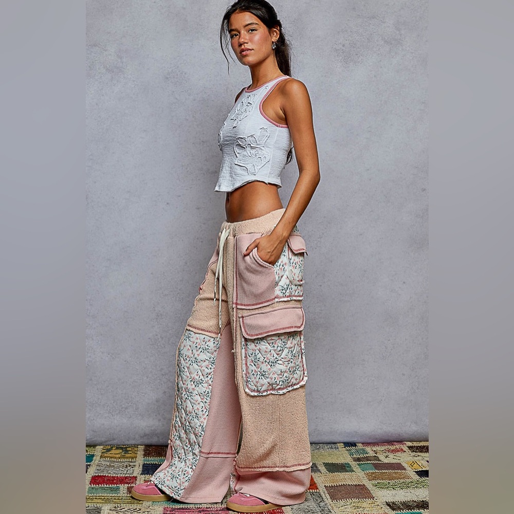 These are sold out LAST PAIR , for texture cargo play pants by POL